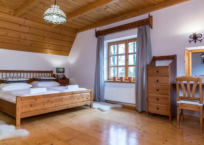 빌라 Udanypobyt Dom Z Ogrodem 자코파네